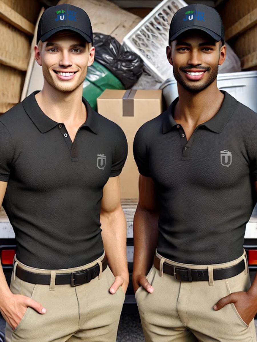 Licensed team providing professional junk removal service