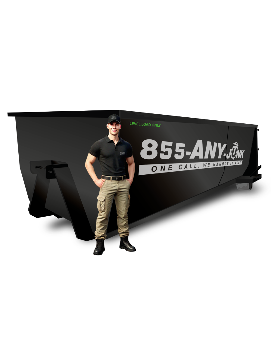 30-yard dumpster for large-scale cleanups